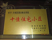 2012年2月9日，許昌建業(yè)帕拉帝奧被許昌市委市人民政府評為十佳住宅小區(qū)。